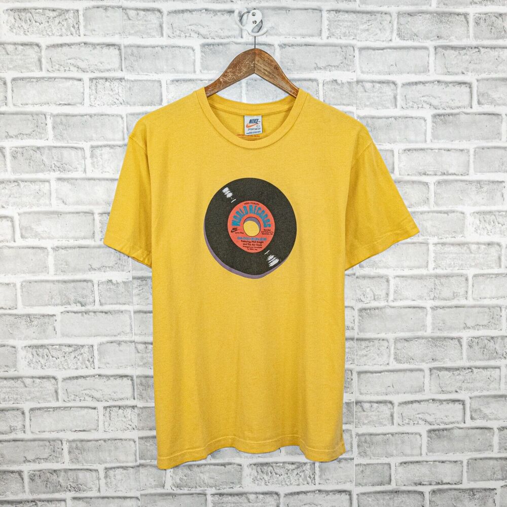 Vintage NIKE Limited edition NK-86 Da-Doo-Run-Run Phil Knight record tee t-shirt